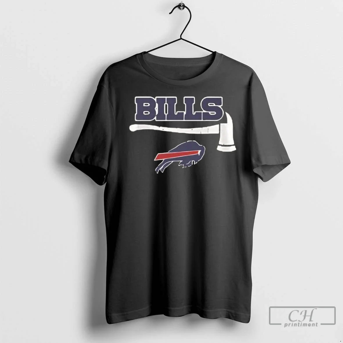 Premium Buffalo Bills Firefighter Fire Dept 2 Sided Hoodie Retro Style