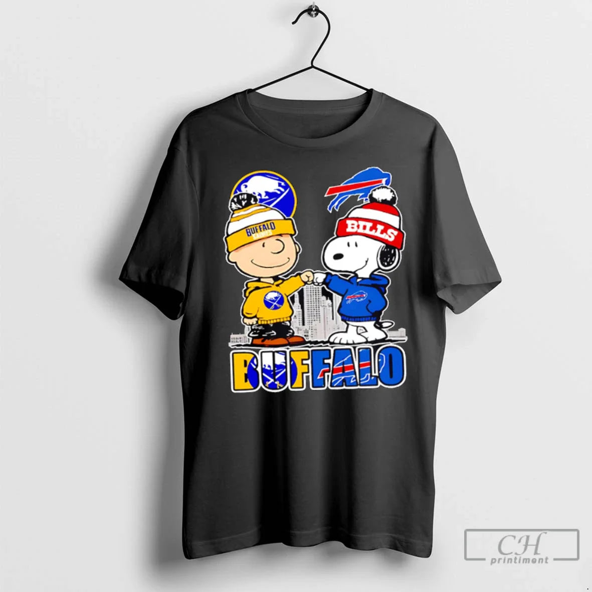 Premium Buffalo Sabres X Bills Snoopy Hoodie Stylish Collection