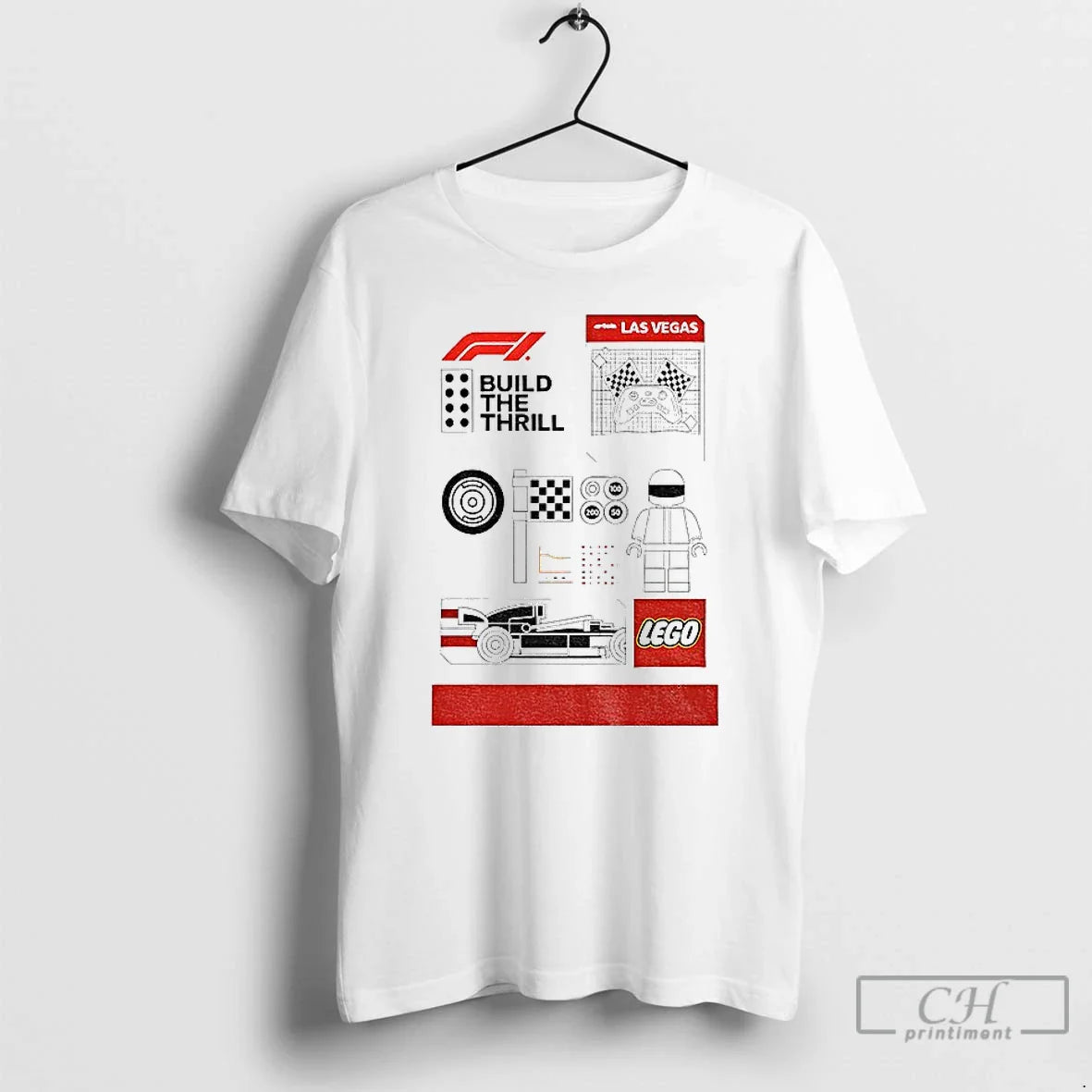 Premium Build Thrill Las Vegas Lego Shirt Elegant Style