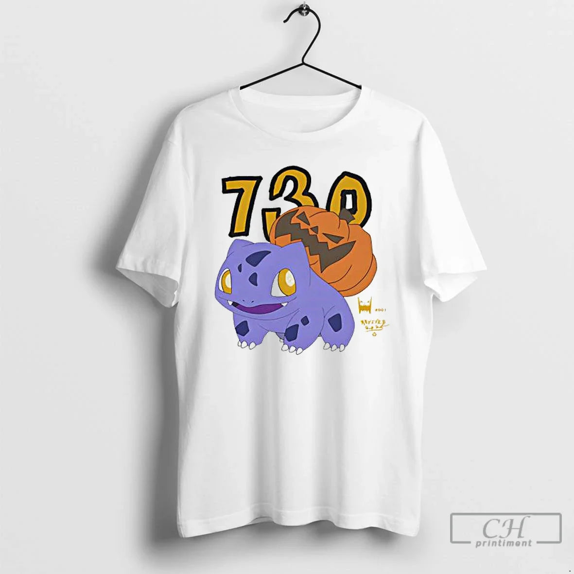 Premium Bulbasaur 730 Halloween T Shirts Tee Premium Style