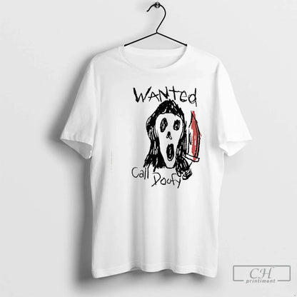 Premium Call Doofy Wanted T Shirts Long Sleeve Unique Look
