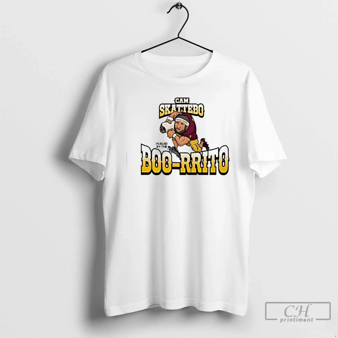 Premium Cam Skattebo Fueled Burrito T Shirts Sweatshirt Elegant Art