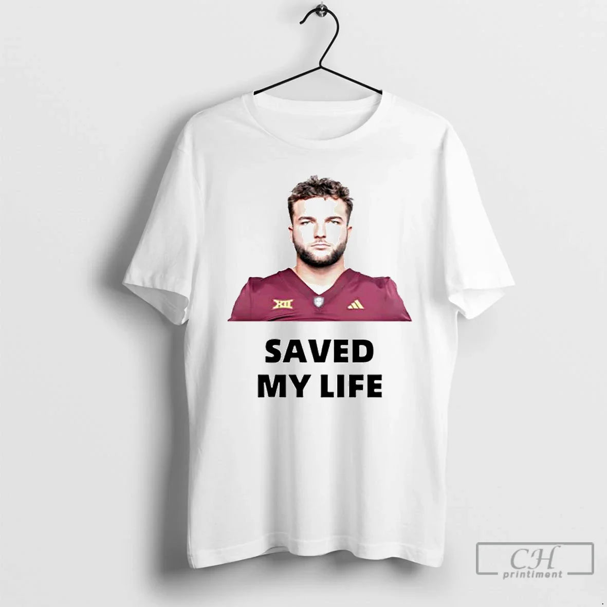 Premium Cam Skattebo Saved My Life Ornaments T Shirts Shirt Authentic