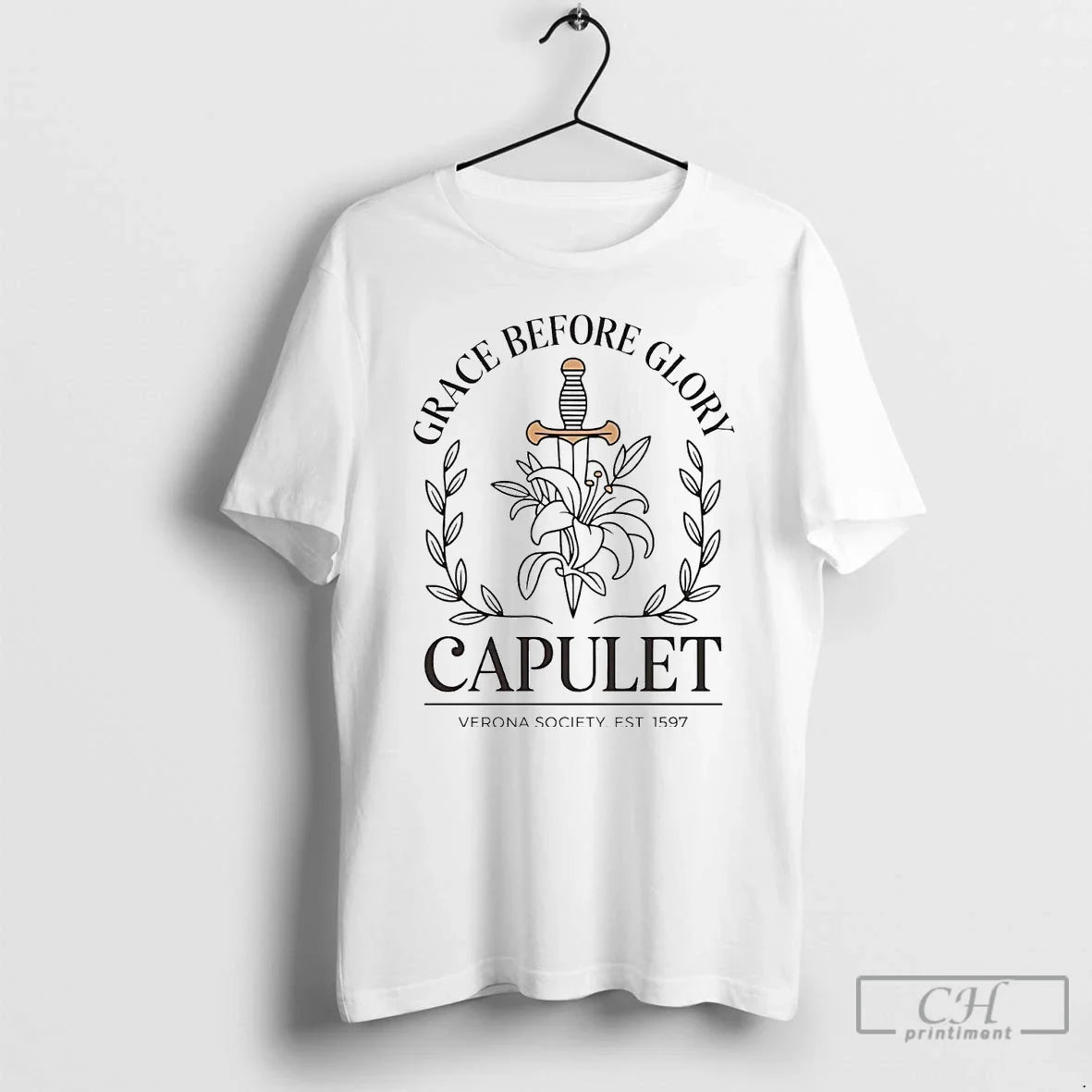 Premium Capulet Grace Before Glory Shakespeare Verona Society Est