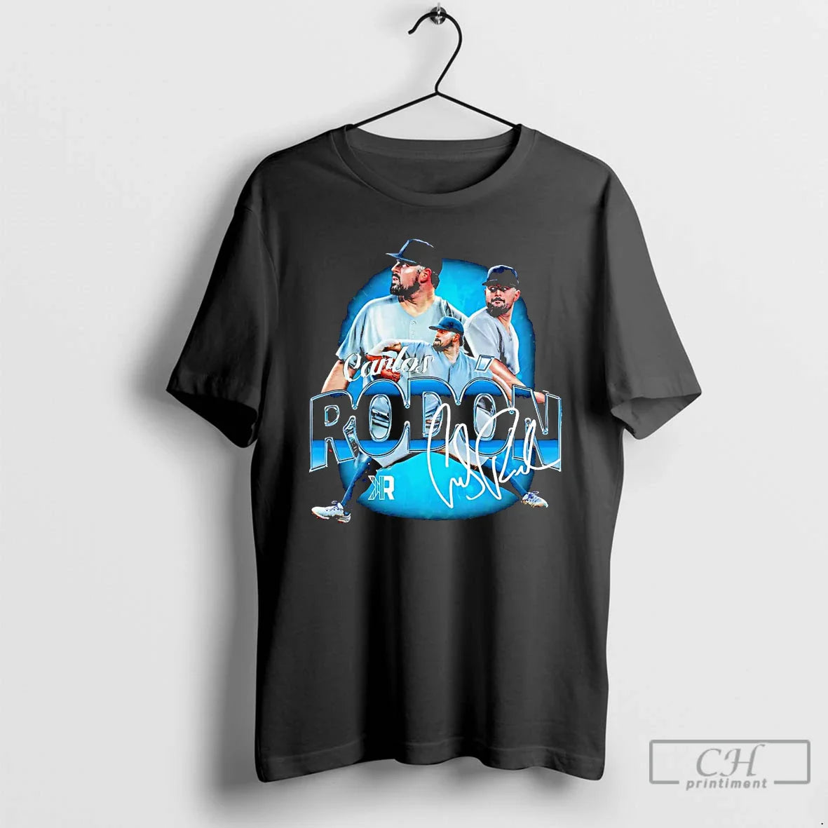 Premium Carlos Rodon Picture Collage Signature Long Sleeve Trendy