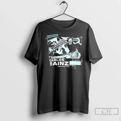 Premium Carlos Sainz Atlassian Williams Racing F1 Sweatshirt Trendy