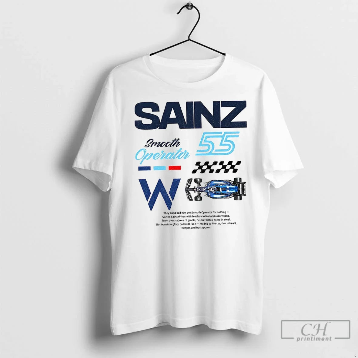 Premium Carlos Sainz Smooth Operator Williams Racing They Dont Call