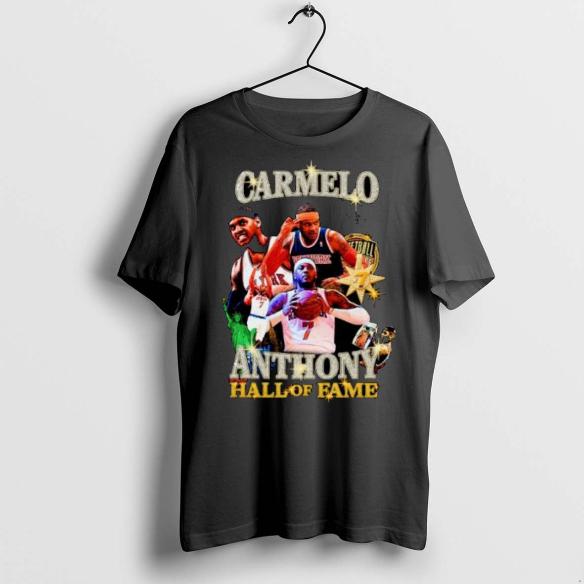 Premium Carmelo Anthony Nba New York Knicks Hall Fame Ornaments T