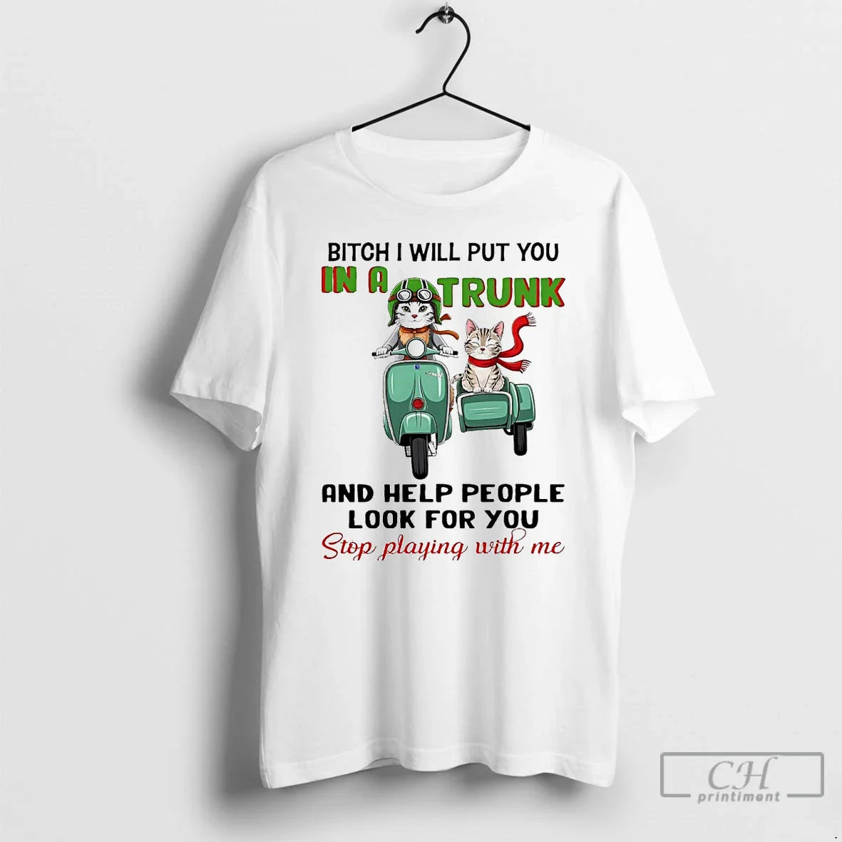 Premium Cat Bitch I Will Put You Truck And Help People Sweatshirt