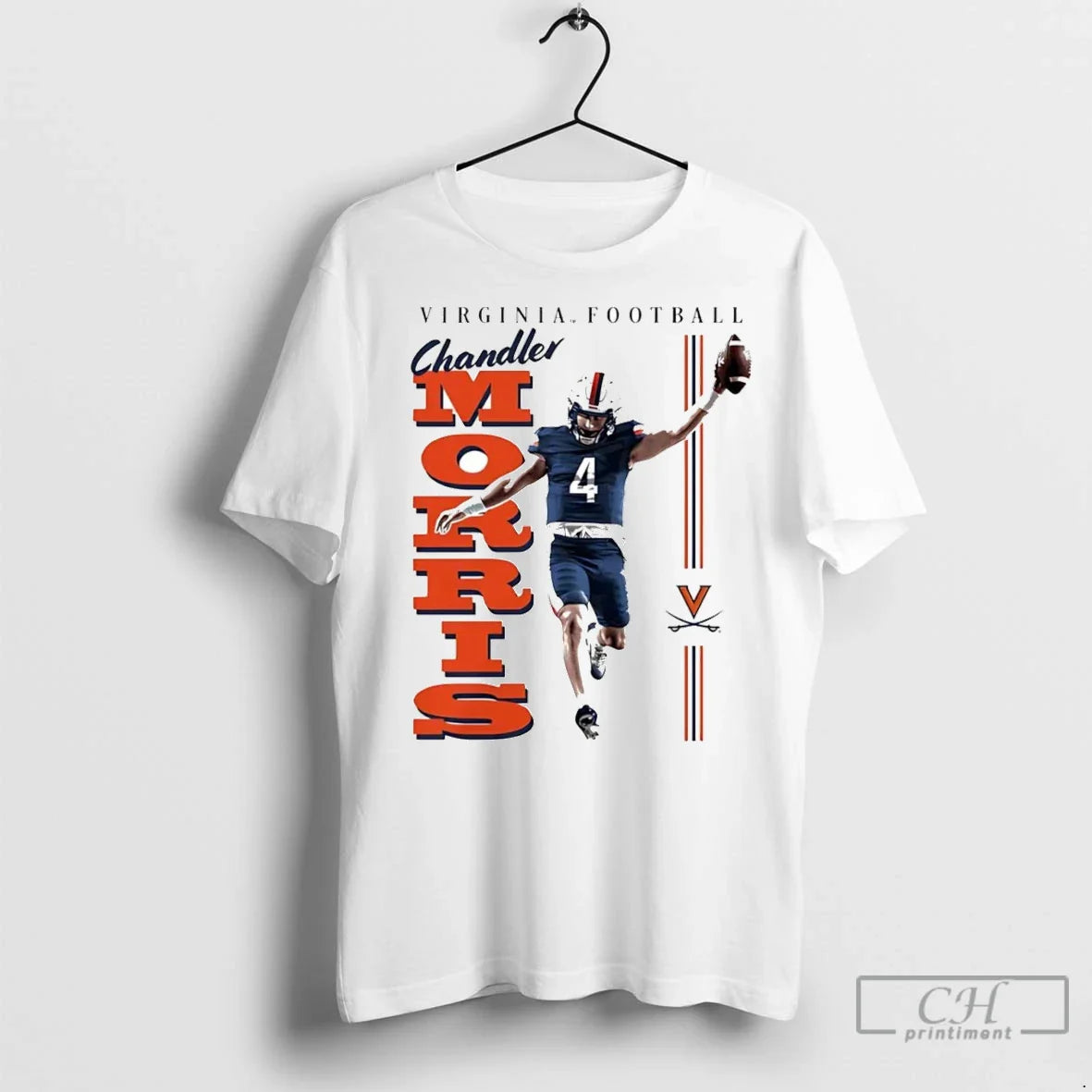 Premium Chandler Morris Illustrated Virginia Cavaliers Tank Top