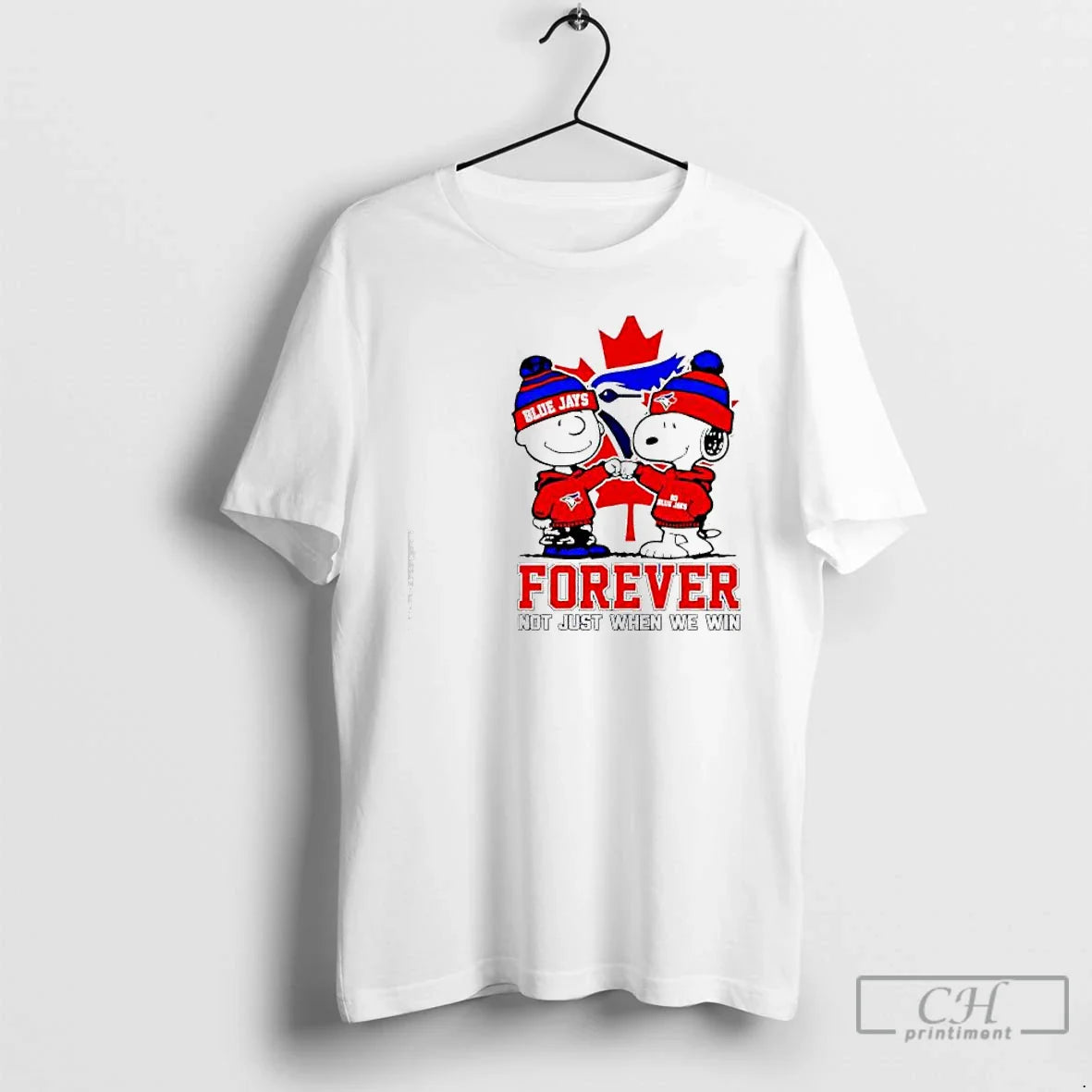 Premium Charlie Brown And Snoopy Toronto Blue Jays Forever Not Just