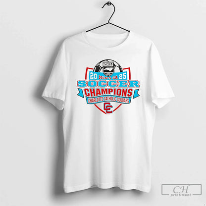 Premium Charlotte Catholic Cougars 2025 Nchsaa Soccer Division 6A