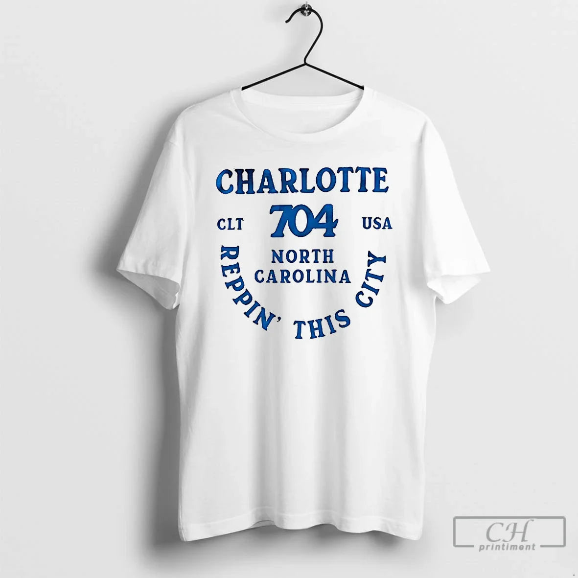 Premium Charlotte North Carolina Reppin This City T Shirts Sweatshirt