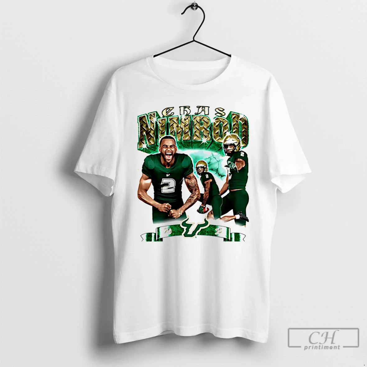 Premium Chas Nimrod South Florida Bulls 90S Hoodie Modern Outfit