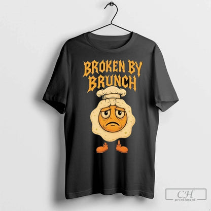 Premium Chef Egg Broken Brunch Shirt Retro Outfit