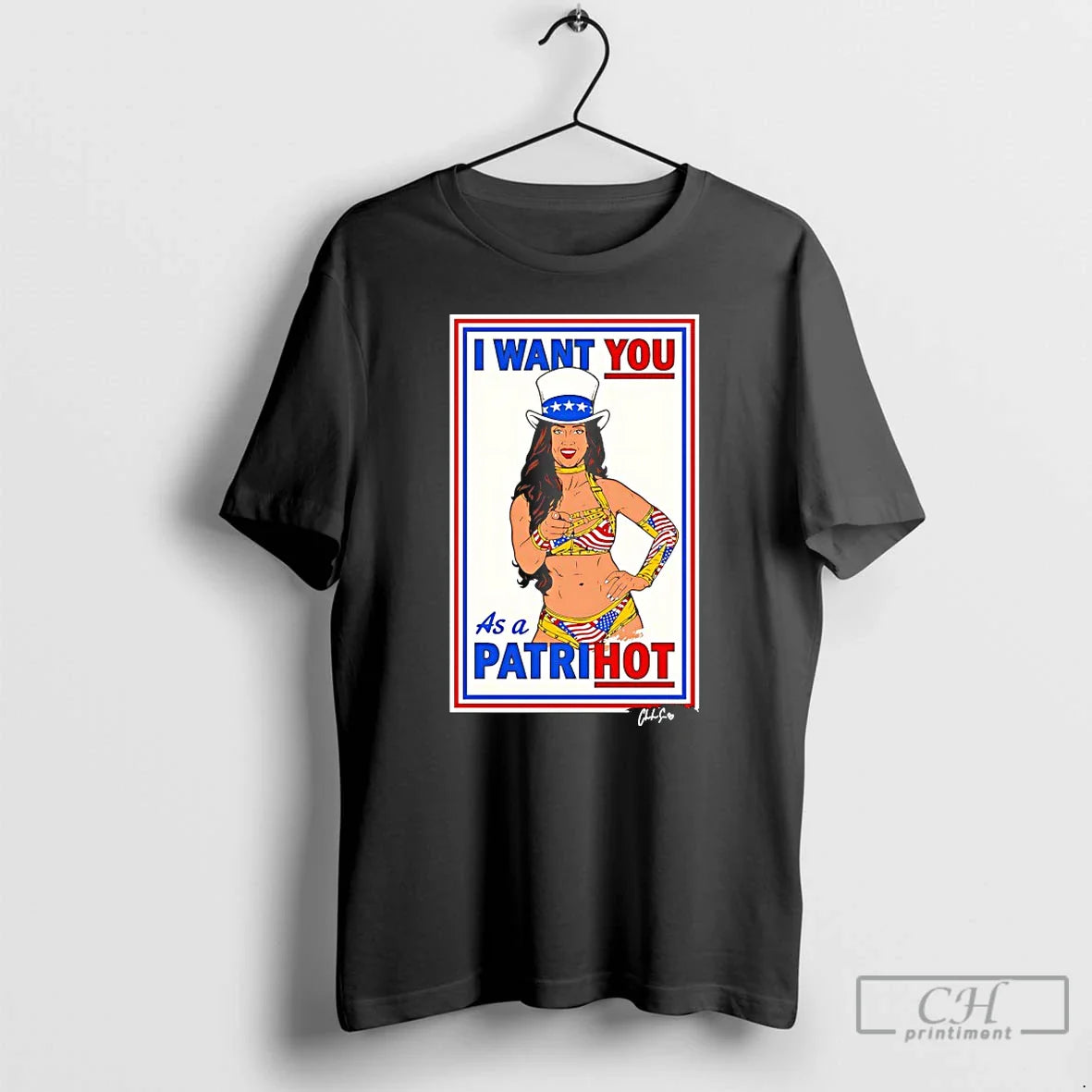 Premium Chelsea Green I Want You As You Patrihot Sweatshirt Classic
