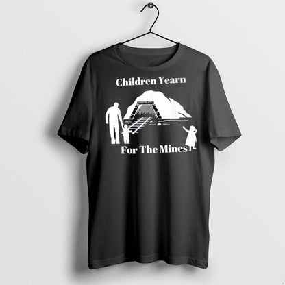Premium Children Yearn Mines T Shirts Long Sleeve Vintage Apparel