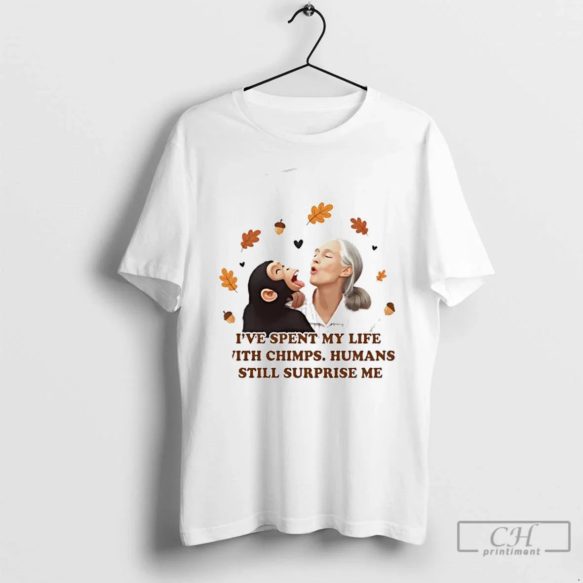 Premium Chimpanzee Jane Goodall Ive Spent My Life Chimps Humans Still
