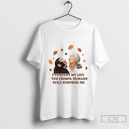 Premium Chimpanzee Jane Goodall Ive Spent My Life Chimps Humans Still