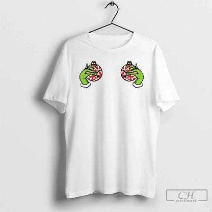 Premium Grinch Boobie Meme TShirt Modern Style