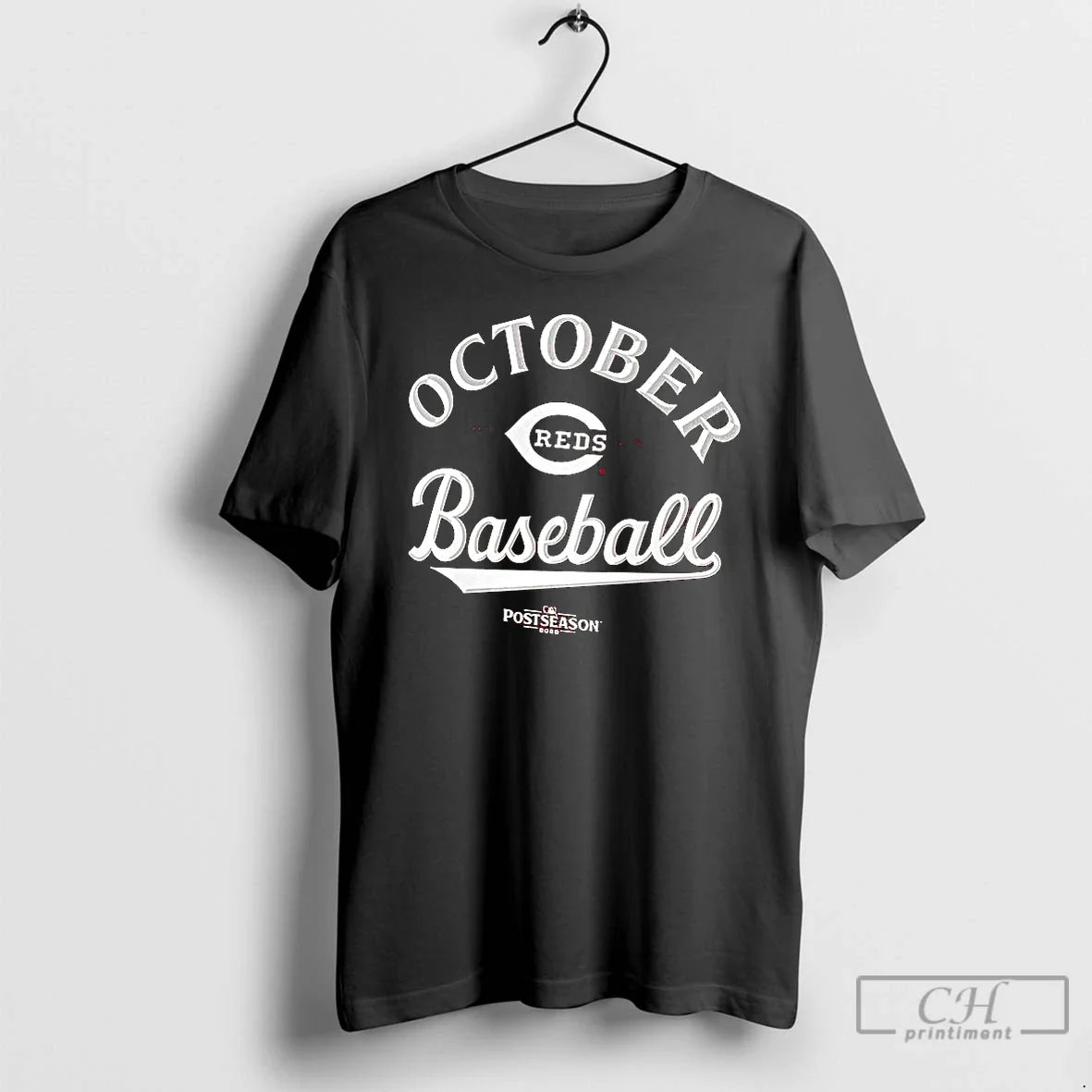Premium Cincinnati Reds Baseball Red October Postseason 2025 Locker