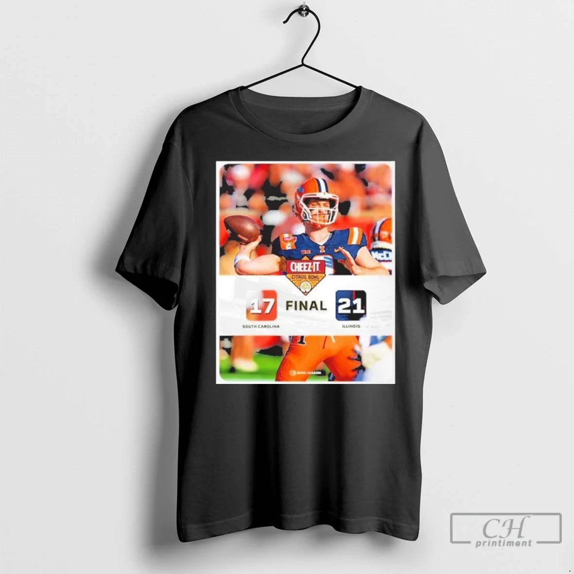 Premium Citrus Bowl Final Score 17 21 Illinois Fighting Illini Win