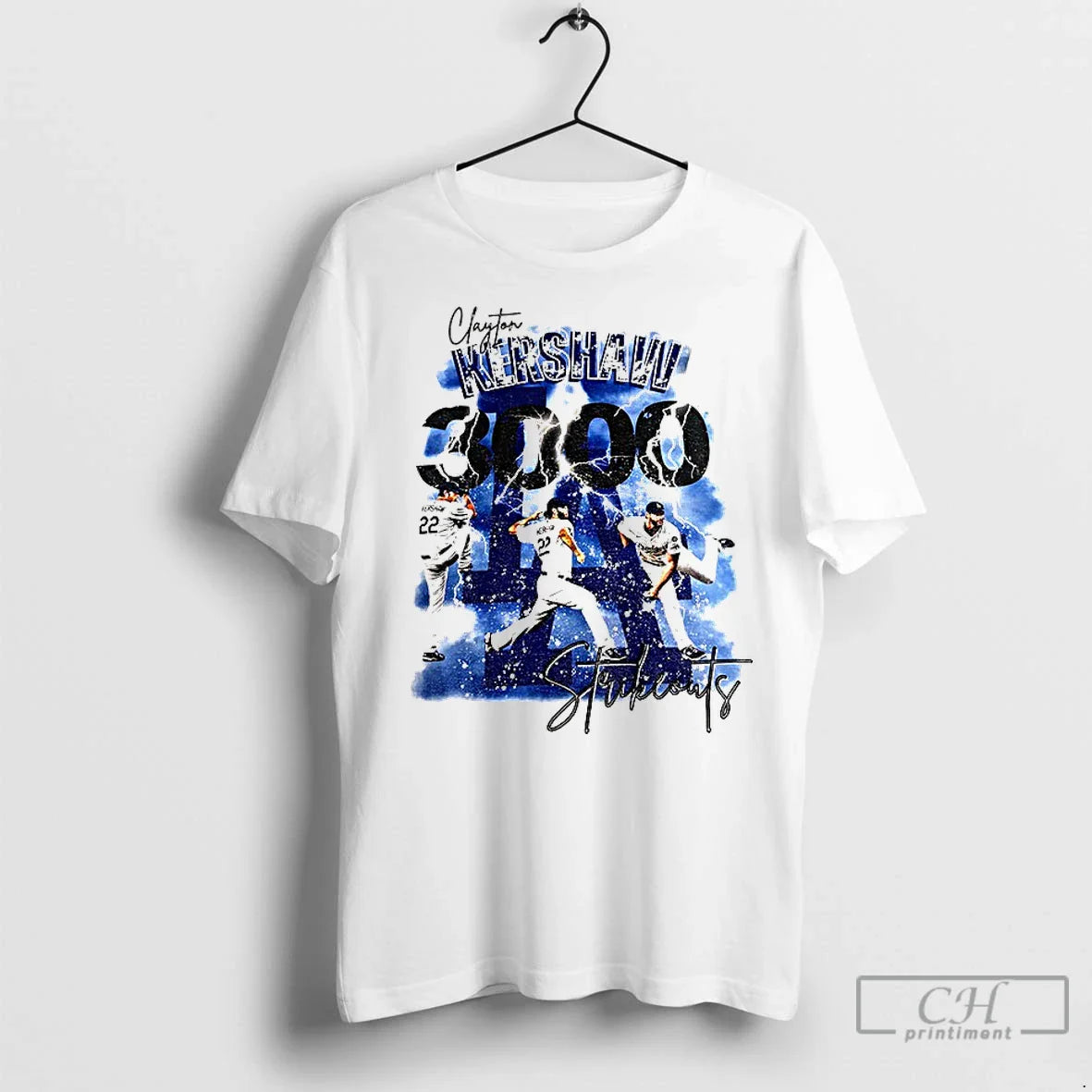 Premium Clayton Kershaw 3000 Strikeouts Los Angeles Dodgers Mlb