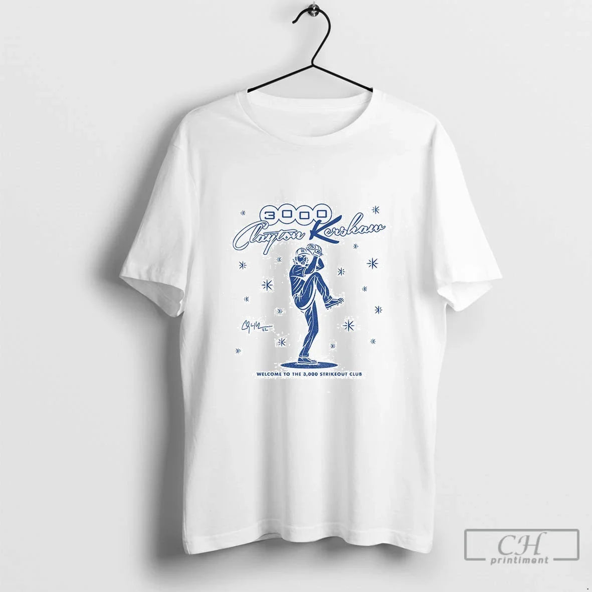 Premium Clayton Kershaw Los Angeles Dodgers Mlb Model Welcome To 3000