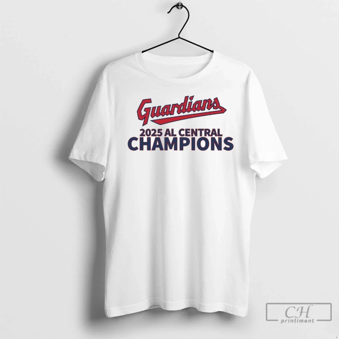 Premium Cleveland Baseball 2025 Al Division Champions Log TShirt