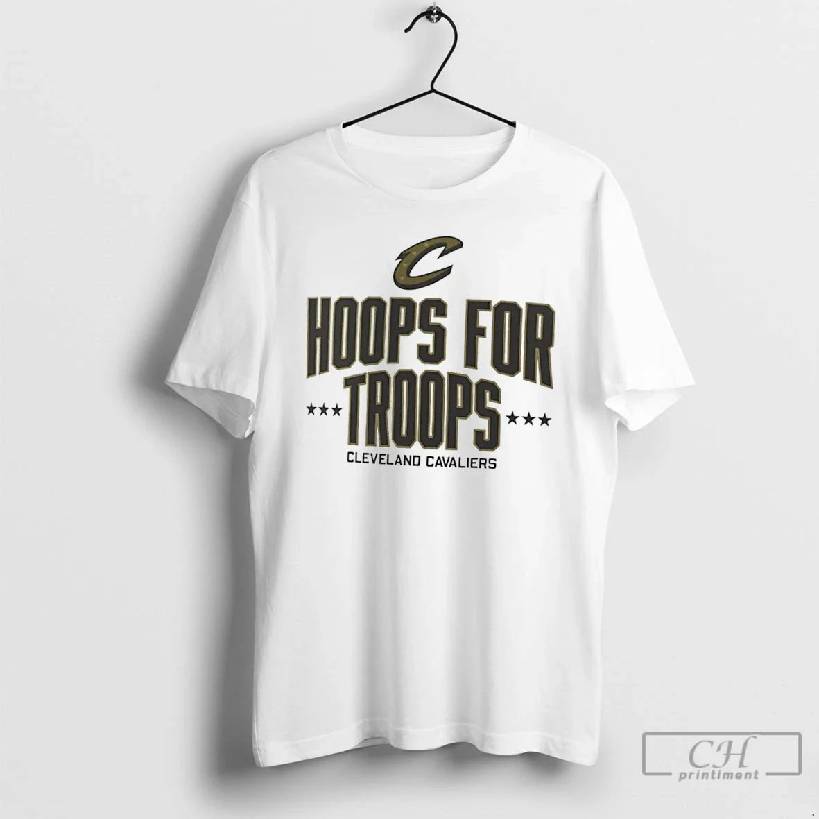 Premium Cleveland Cavaliers Hoops Troops Sweatshirt Elegant Design