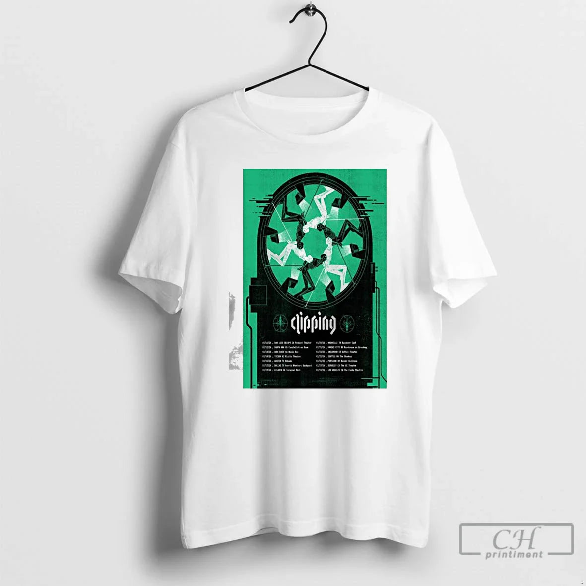 Premium Clipping 2026 Us Tour T Shirts Shirt Retro Gift