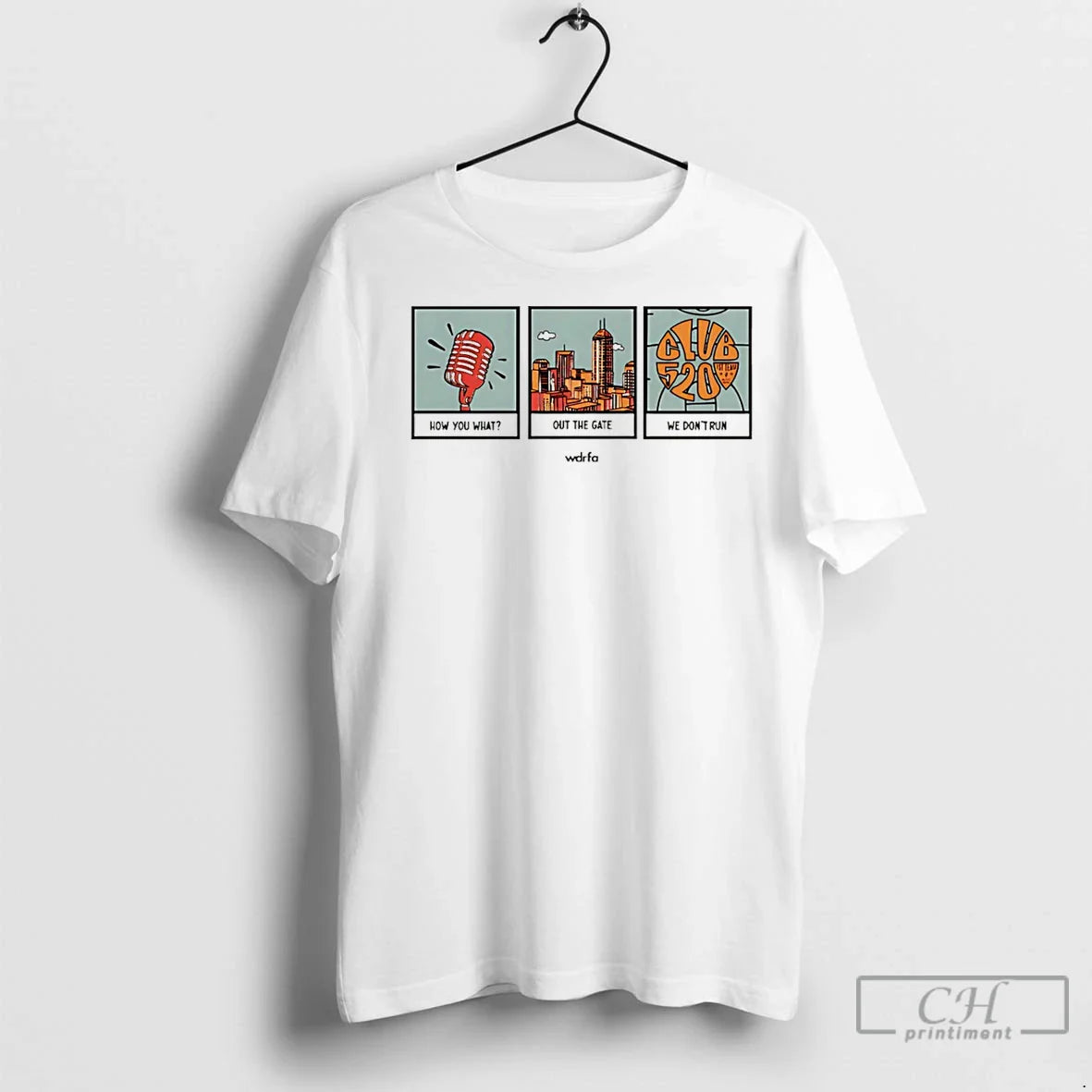 Premium Club 520 How You What Out Gate We Dont Run TShirt Modern