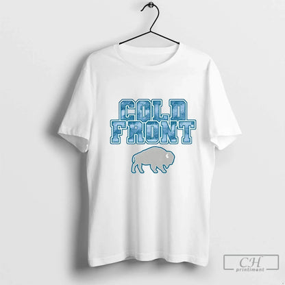 Premium Cold Front Buffalo Winters Buffalo Bills TShirt Classic Look