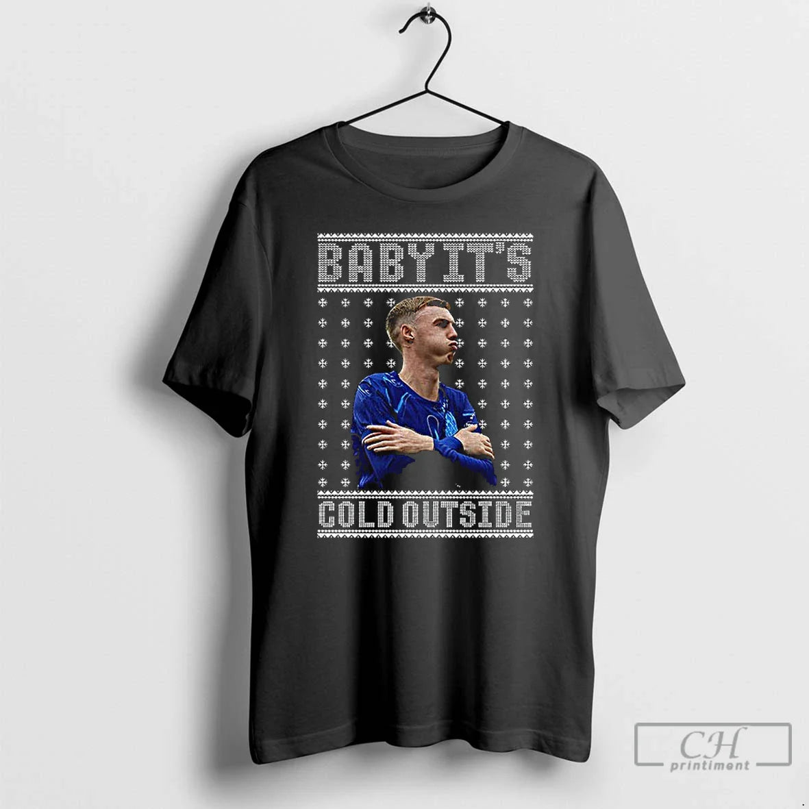 Premium Cole Palmer Chelsea Fc Its Cold Outside Merry Shirt Elegant