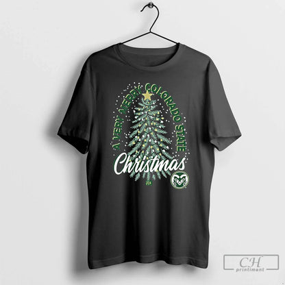 Premium Colorado State Rams Tree Holiday Long Sleeve Exclusive