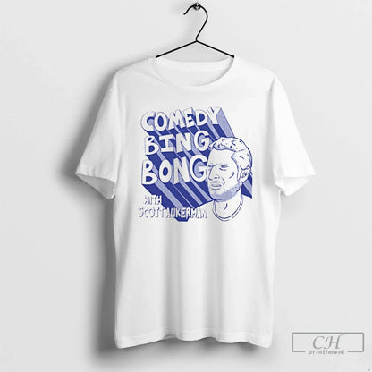 Premium Comedy Bing Bong Scott Aukerman T Shirts Tee Trendy Apparel