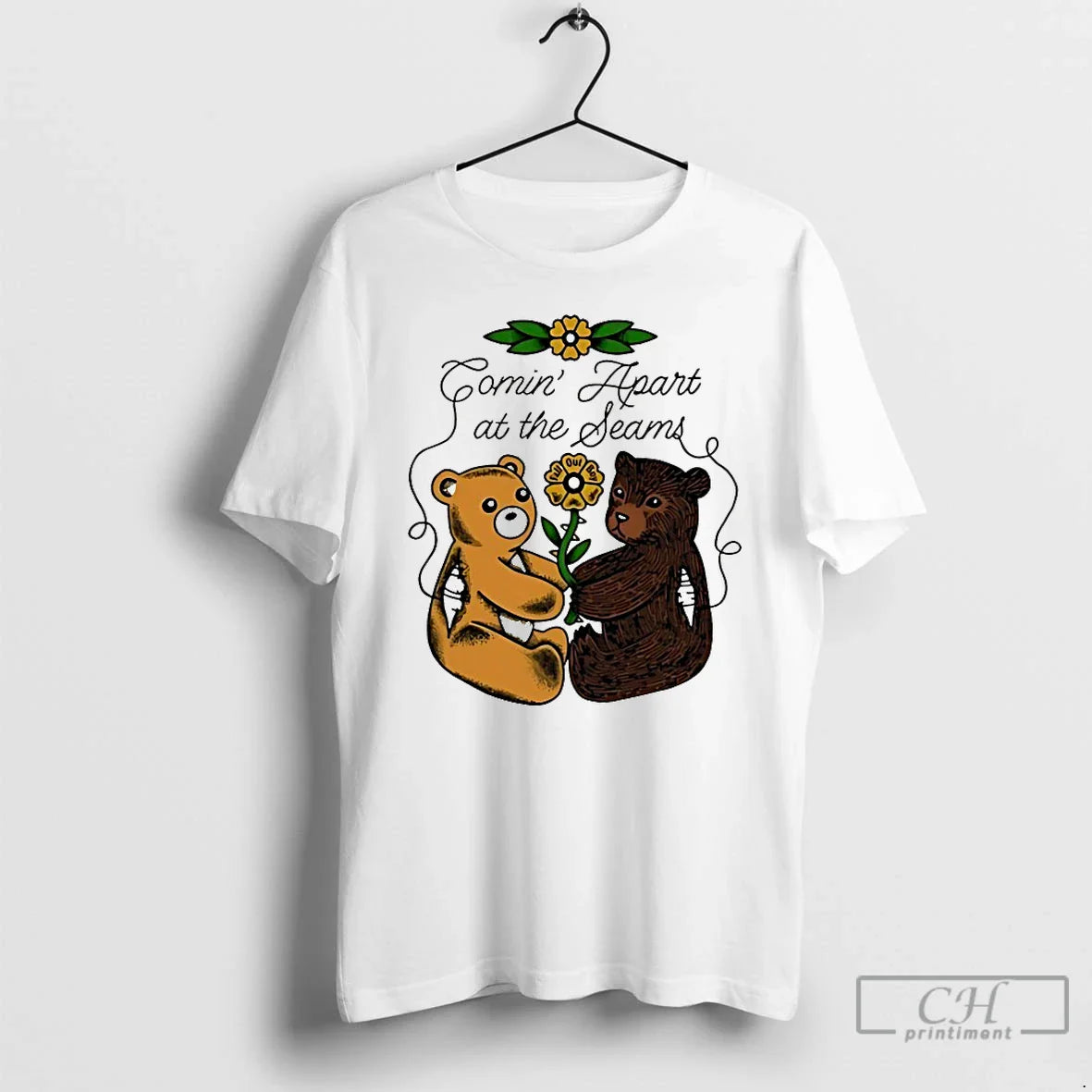 Premium Comin Apart Seams Sweatshirt Designer Art