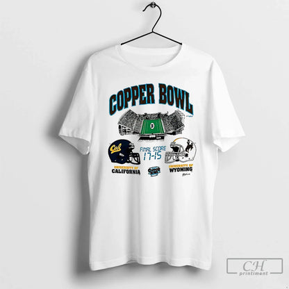 Premium Copper Bowl Final Score 17 15 University California Vs