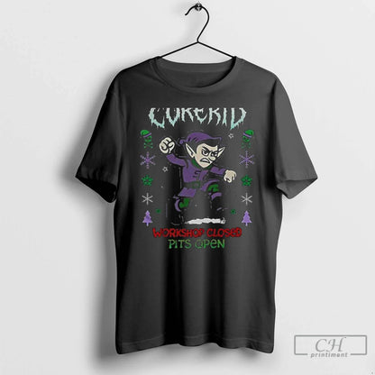 Premium Corekid Workshop Closed Pits Open Holiday Tee Trendy Apparel