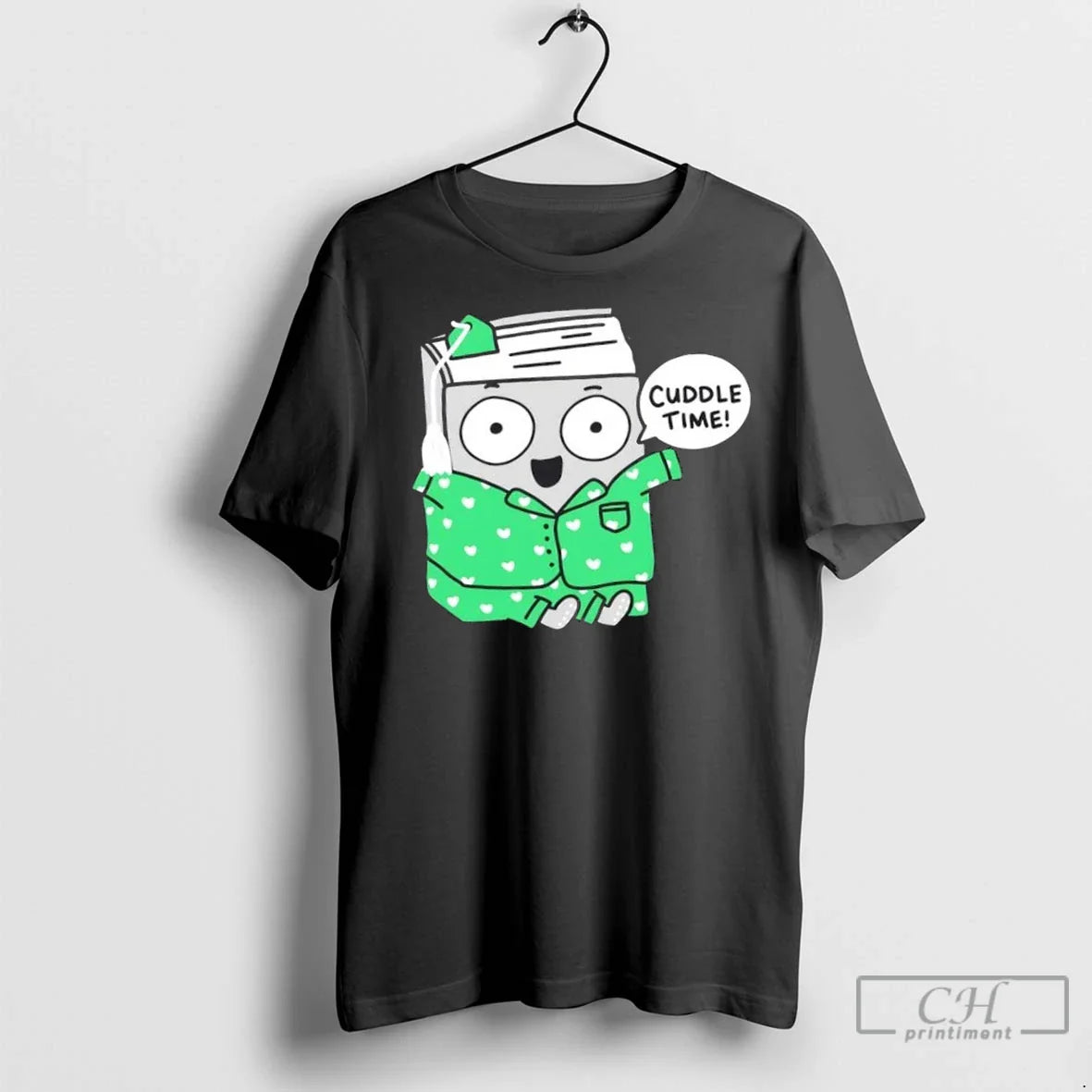 Premium Cozy Bookish Cuddle Time TShirt Vintage Look