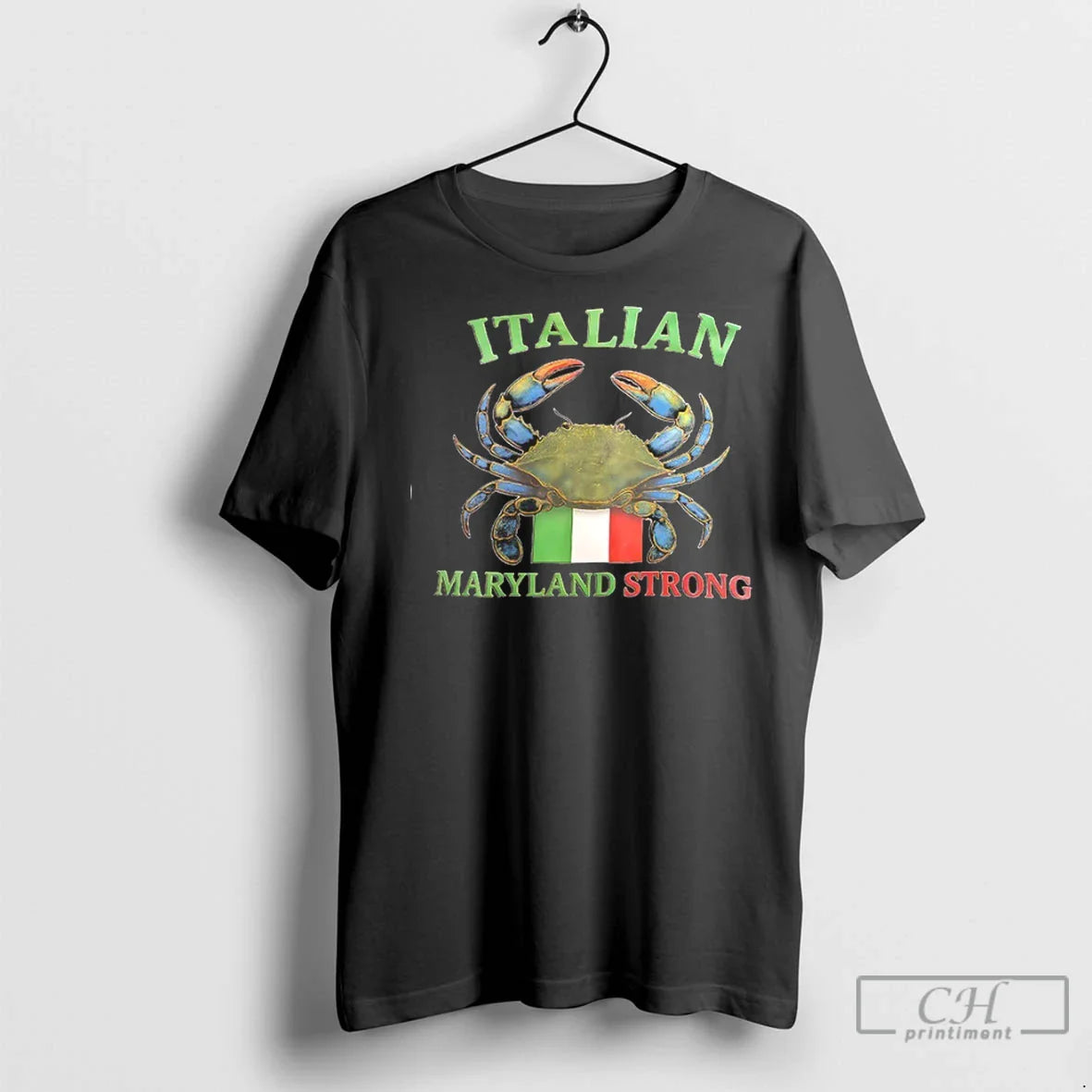 Premium Crab Italian Maryland Strong Sweatshirt Unique Merch