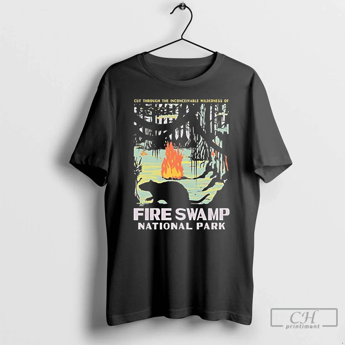 Premium Cut Through Inconceivable Wilderness Fire Swamp National Park