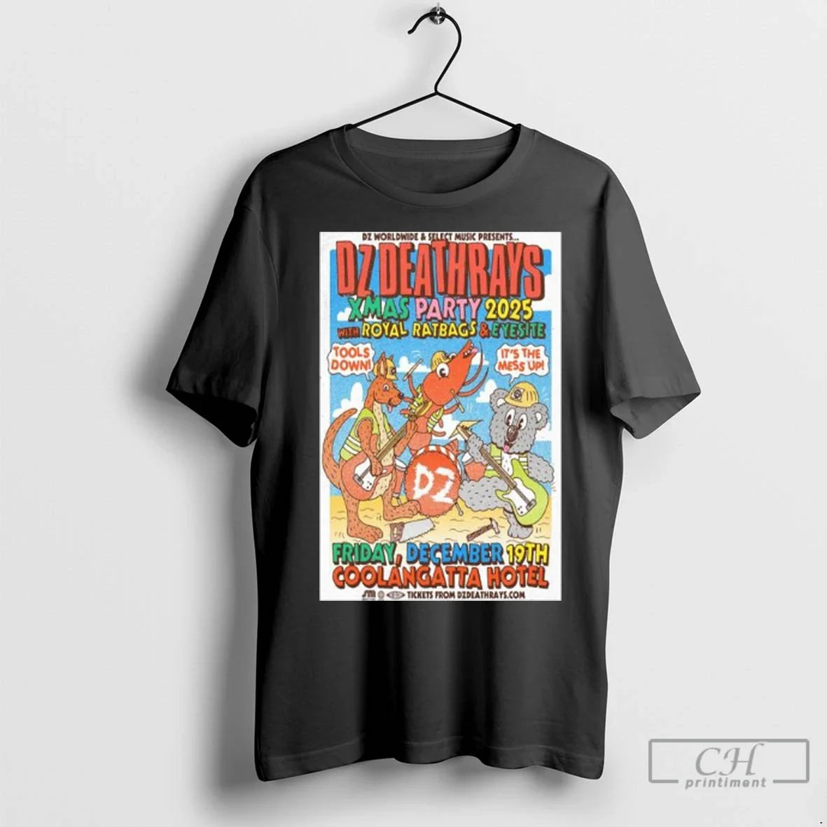 Premium Dz Deathrays Party 2025 December 19Th Coolangatta Hotel Long