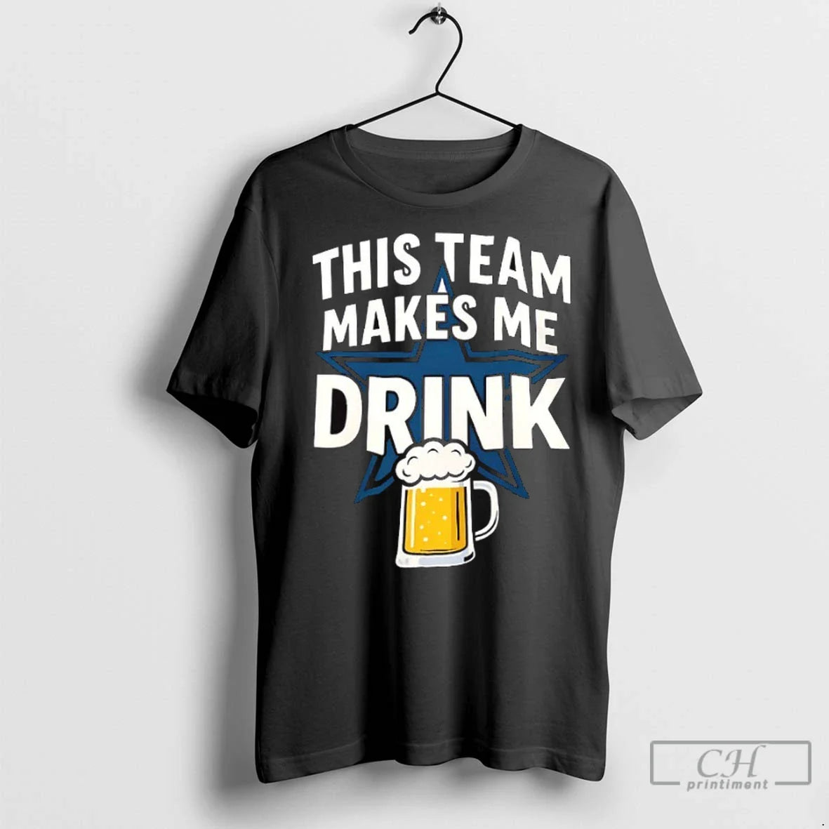 Premium Dallas Cowboys This Team Makes Me Drink Long Sleeve Premium