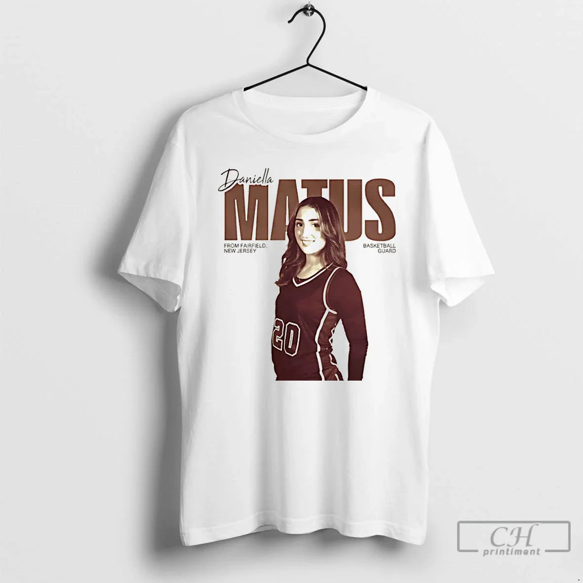 Premium Daniella Matus Loyola Chicago Ramblers Basketball Guard Tee