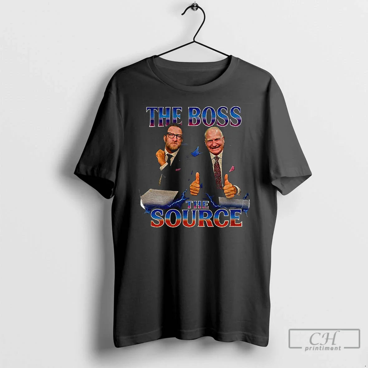 Premium Dave Portnoy And Stu Feiner Boss Source Lightning Shirt