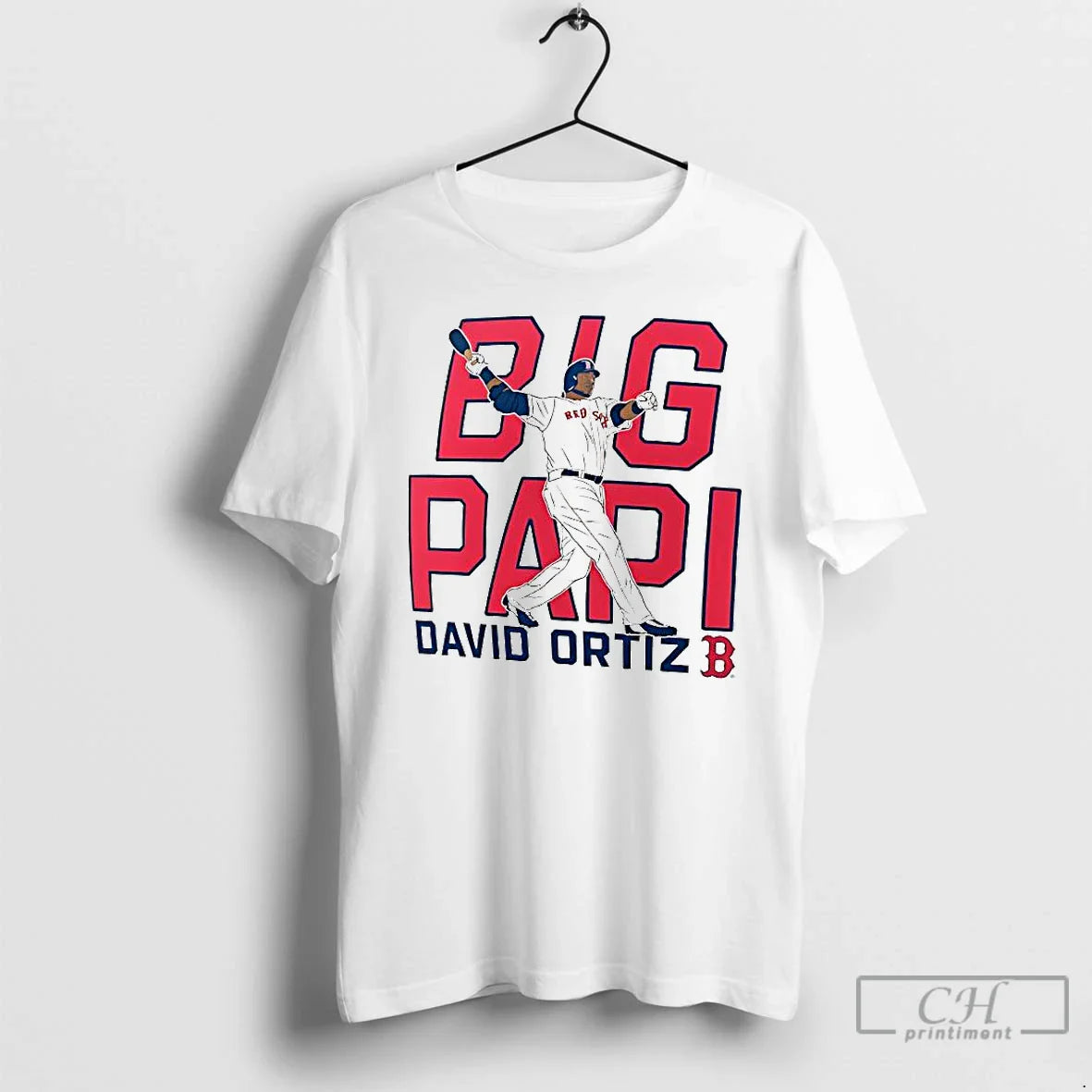 Premium David Ortiz Boston Red Sox Cooperstown Player T Shirts Shirt