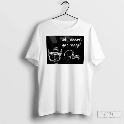 Premium Demaryius Thomas Only Winners Get Wings T Shirts Shirt