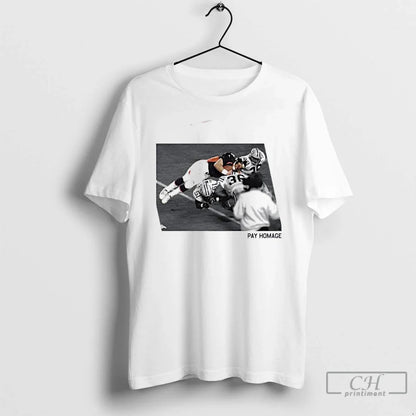 Premium Denver Broncos John Elway Homage Ash Pay Homage T Shirts