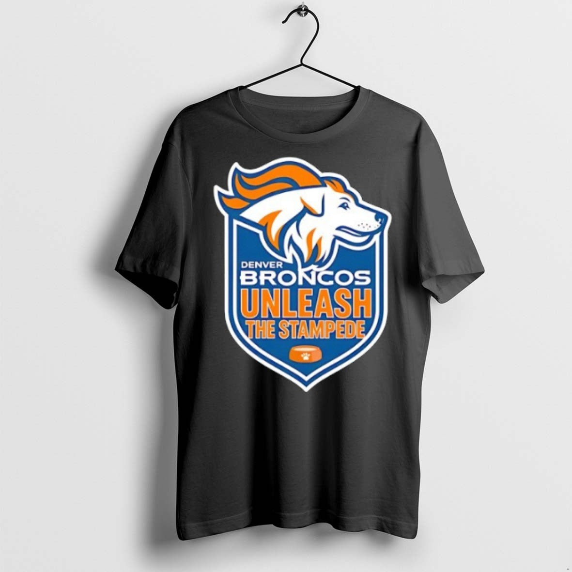 Premium Denver Broncos Football Unleash Stampede T Shirts Hoodie